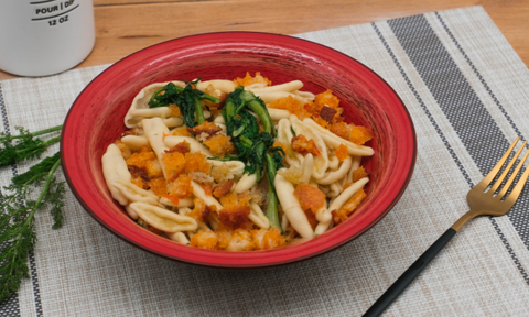 Ricetta Cavatelli con mollica e finocchietti selvatici